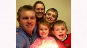 Sean Corrigan and family: Died last weekend in fall from roof.