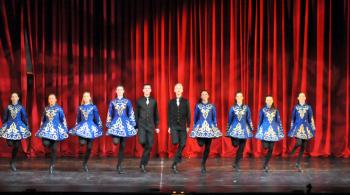 Students from the Harney Academy of Irish Dance in “A Little Bit Of Ireland” at Reagle Music Theatre, March 14 and 15. 										                          Photo courtesy of Reagle Music Theatre / Herb Philpott Photo.