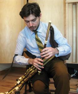 Boston-based uilleann piper Joey Abarta will be part of the cast in the 2016 “A St. Patrick’s Day Celtic Sojourn.”